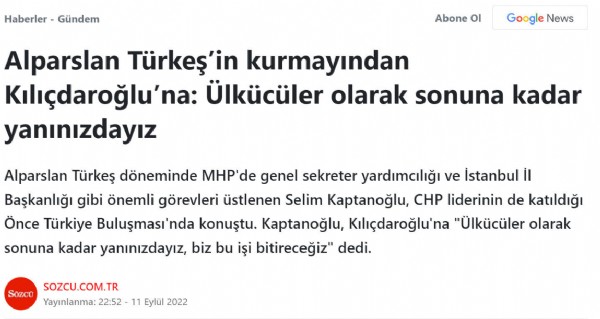 CHP'nin 'Bozkurt Kemal' tiyatrosu... Kılıçdaroğlu'nu destekleyen 'ülkücü' CHP'li meclis üyesi çıktı